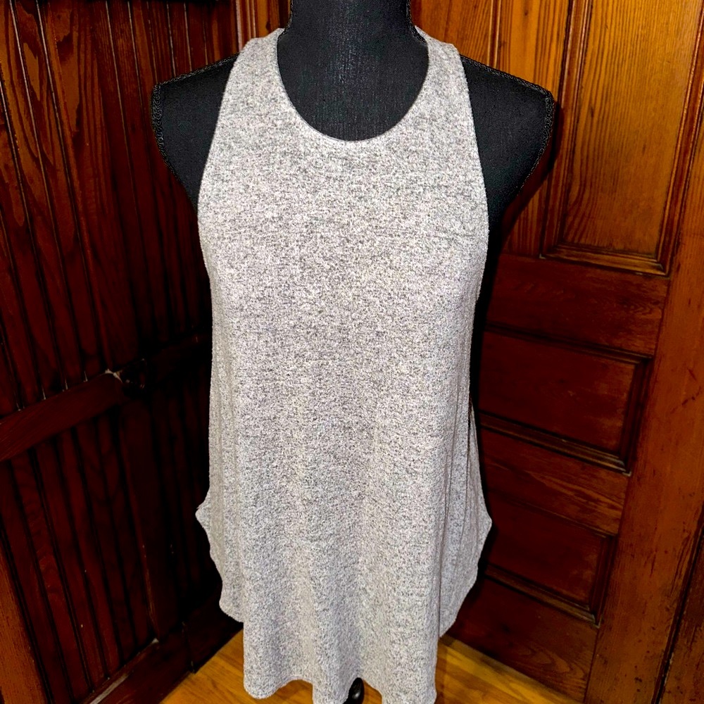 Abercrombie & Fitch Gray Relaxed Tank Top